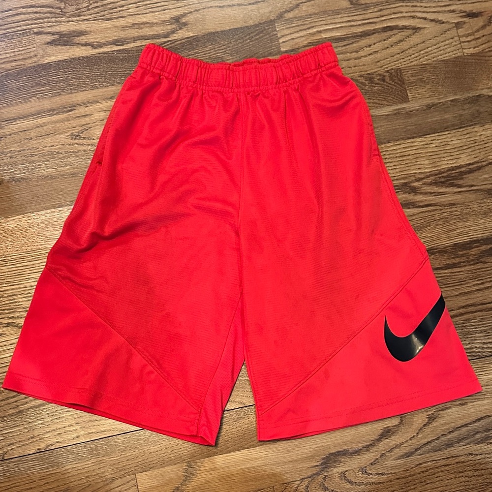 Nike Bright Red Sports Shorts